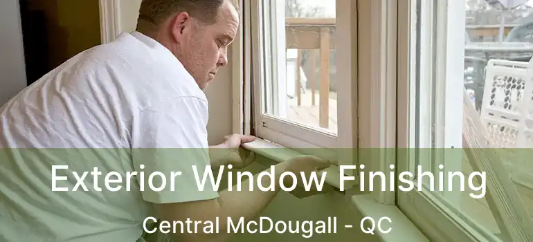  Exterior Window Finishing Central McDougall - QC