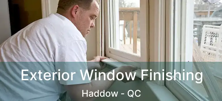  Exterior Window Finishing Haddow - QC