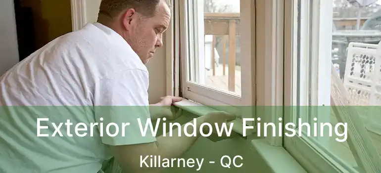  Exterior Window Finishing Killarney - QC