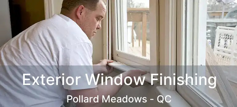  Exterior Window Finishing Pollard Meadows - QC