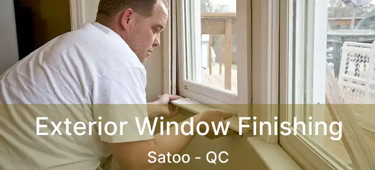  Exterior Window Finishing Satoo - QC