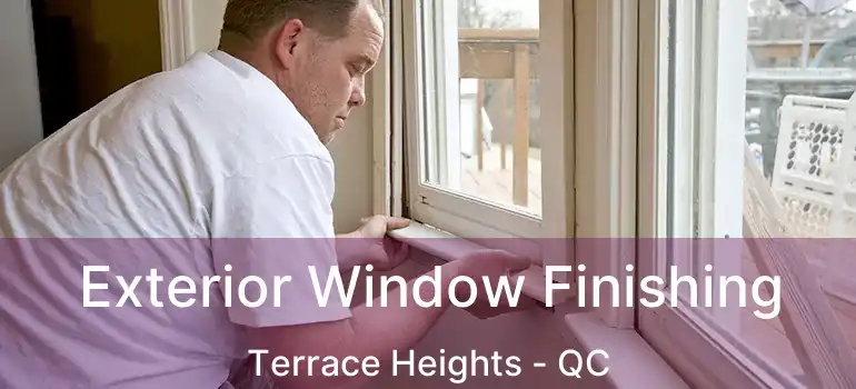  Exterior Window Finishing Terrace Heights - QC