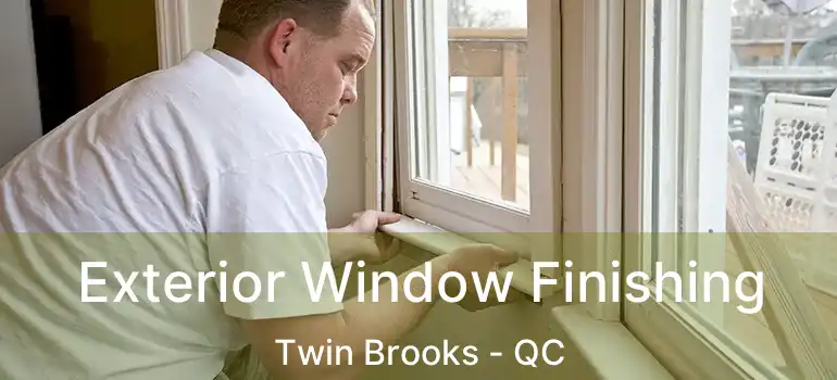  Exterior Window Finishing Twin Brooks - QC