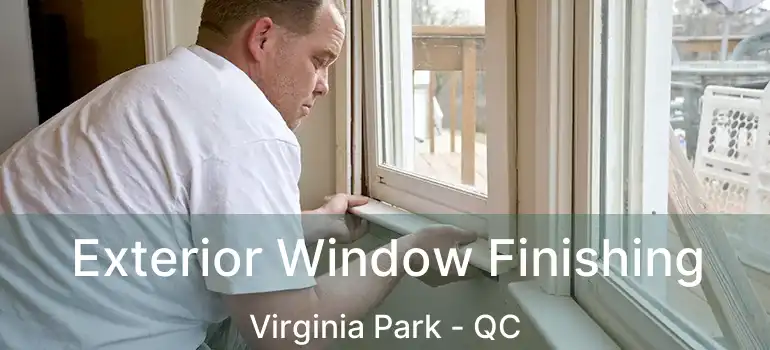  Exterior Window Finishing Virginia Park - QC