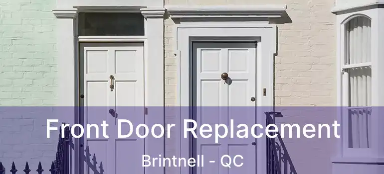  Front Door Replacement Brintnell - QC