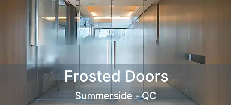  Frosted Doors Summerside - QC