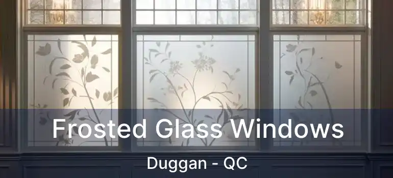  Frosted Glass Windows Duggan - QC