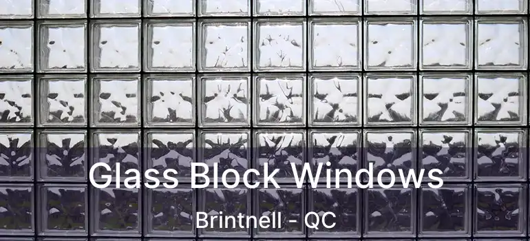  Glass Block Windows Brintnell - QC