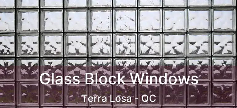  Glass Block Windows Terra Losa - QC