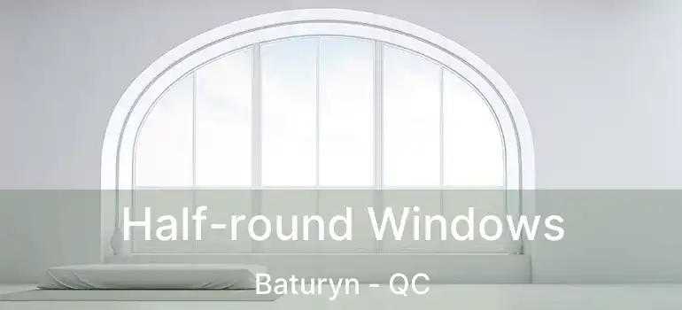  Half-round Windows Baturyn - QC