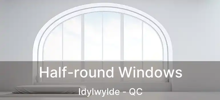  Half-round Windows Idylwylde - QC