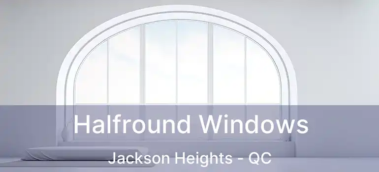  Halfround Windows Jackson Heights - QC