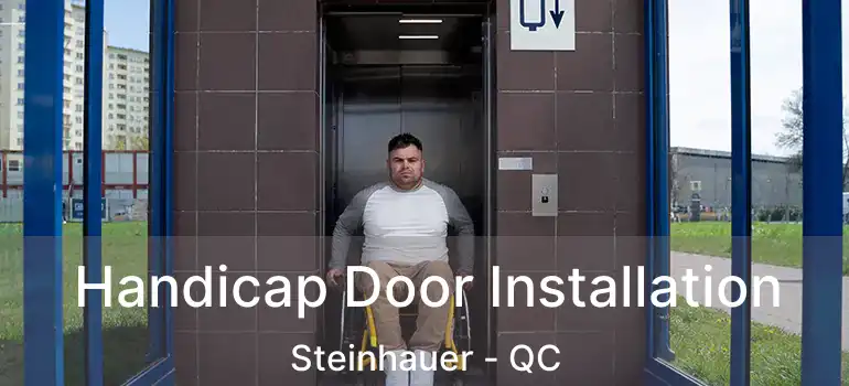  Handicap Door Installation Steinhauer - QC