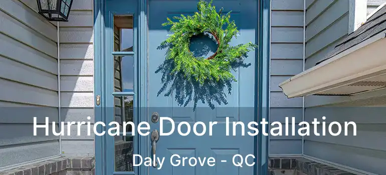  Hurricane Door Installation Daly Grove - QC