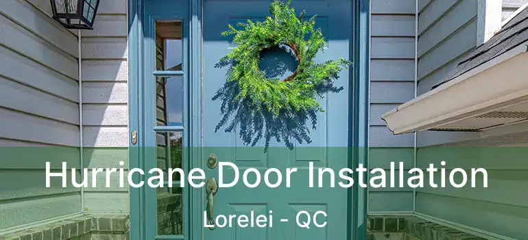  Hurricane Door Installation Lorelei - QC