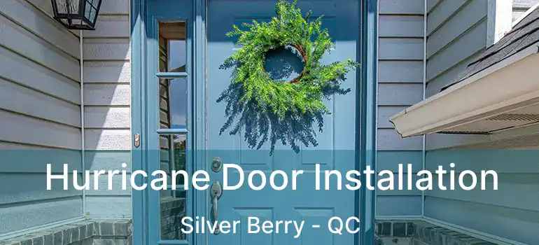  Hurricane Door Installation Silver Berry - QC
