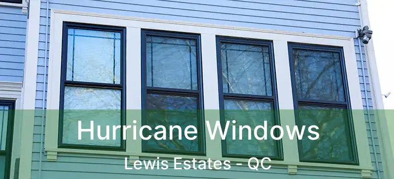  Hurricane Windows Lewis Estates - QC