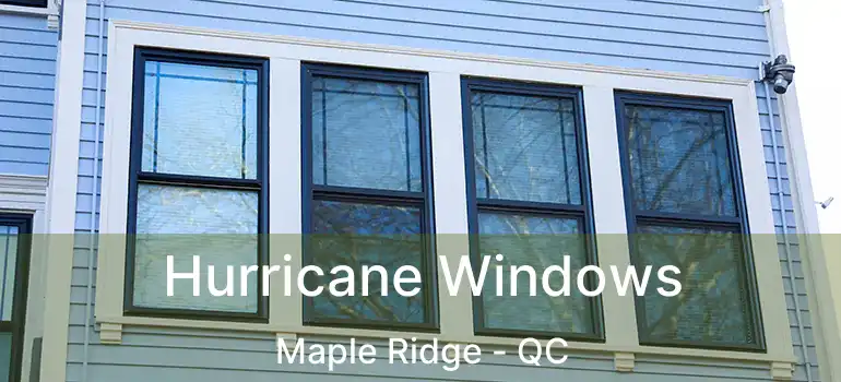  Hurricane Windows Maple Ridge - QC