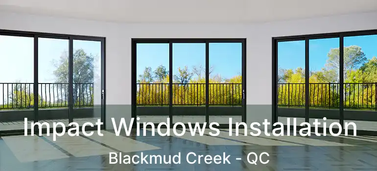  Impact Windows Installation Blackmud Creek - QC
