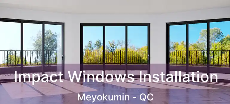  Impact Windows Installation Meyokumin - QC
