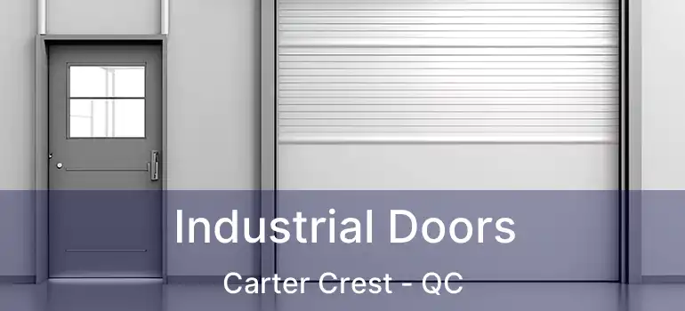  Industrial Doors Carter Crest - QC