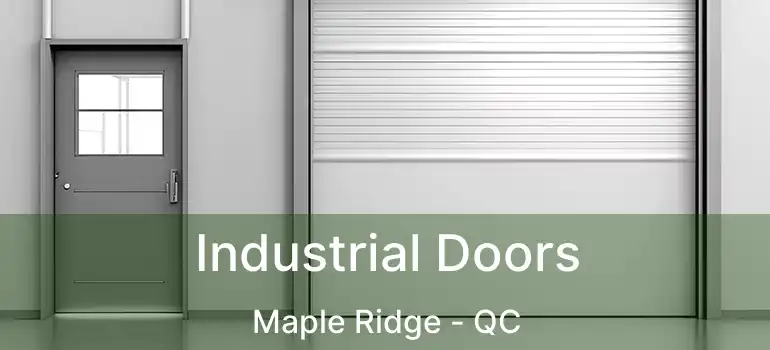  Industrial Doors Maple Ridge - QC