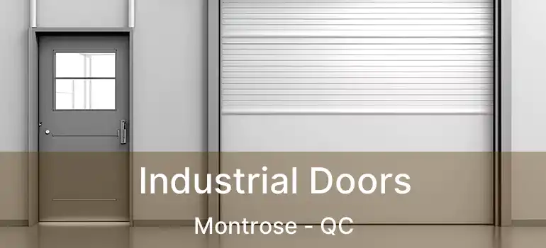  Industrial Doors Montrose - QC