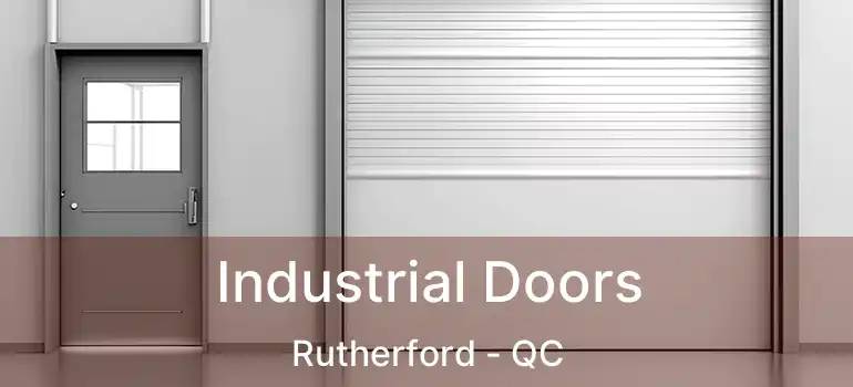  Industrial Doors Rutherford - QC