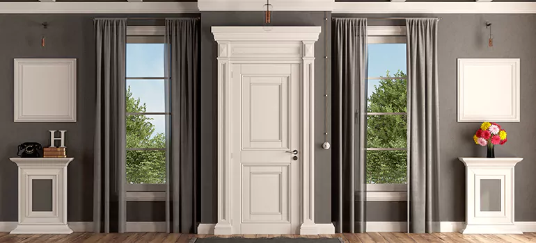 Removable Center Door Mullion in Sherbrooke, Quebec