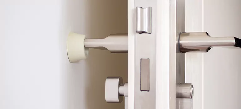 Half Moon Door Stop Installation in Sherbrooke, QC