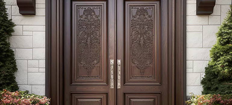 Double Front Doors in Elmwood Park, QC
