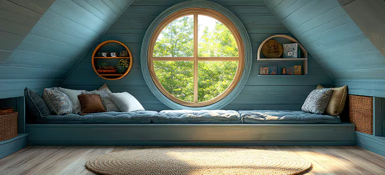 Custom Round Windows in Sherbrooke, Quebec