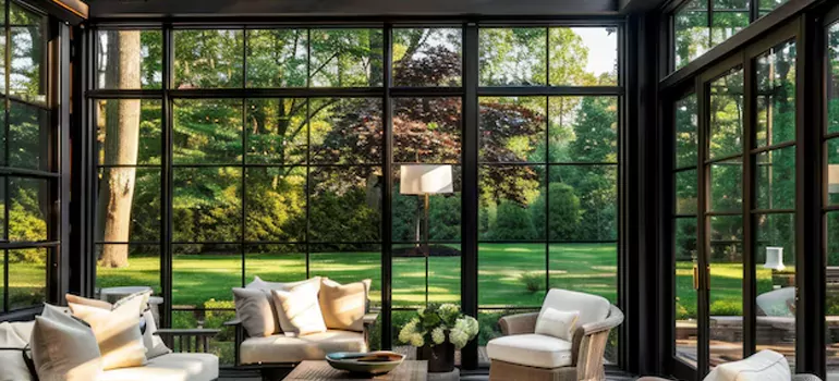 Flexible Vinyl Sunroom Windows in Callaghan, Quebec