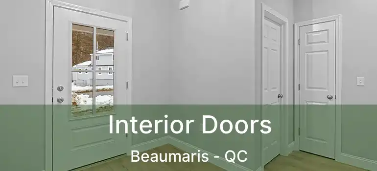  Interior Doors Beaumaris - QC