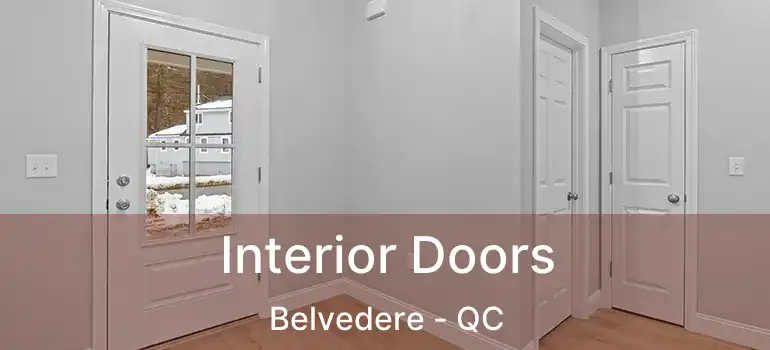  Interior Doors Belvedere - QC