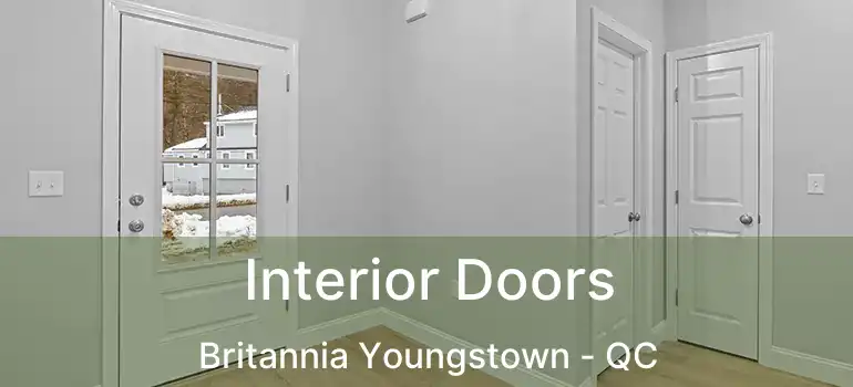  Interior Doors Britannia Youngstown - QC