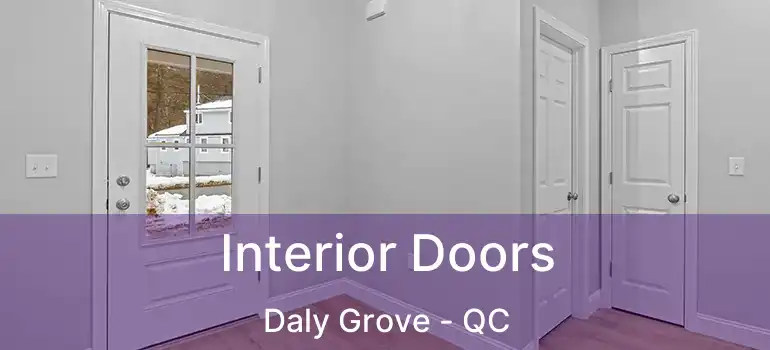  Interior Doors Daly Grove - QC