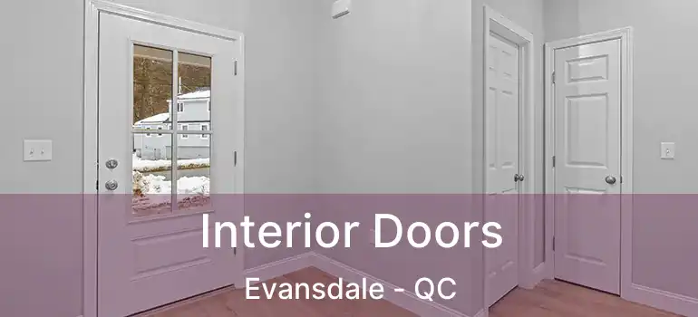  Interior Doors Evansdale - QC