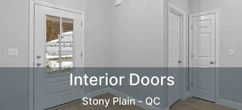  Interior Doors Stony Plain - QC