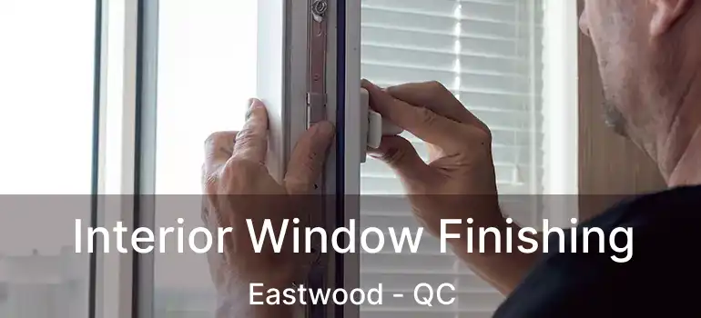  Interior Window Finishing Eastwood - QC
