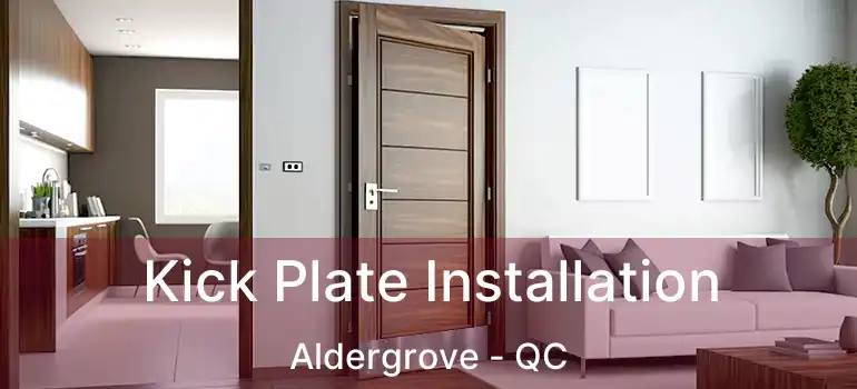  Kick Plate Installation Aldergrove - QC