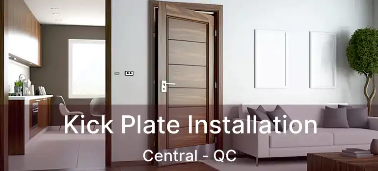  Kick Plate Installation Central - QC