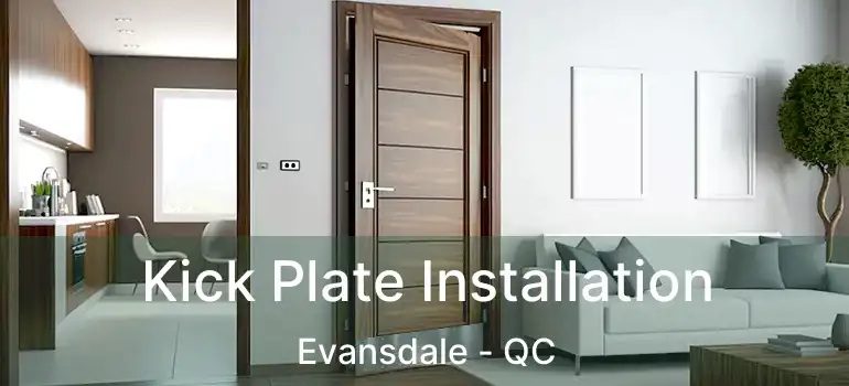  Kick Plate Installation Evansdale - QC