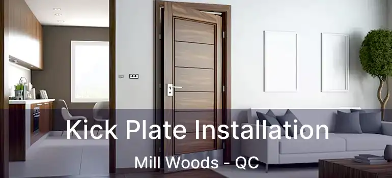  Kick Plate Installation Mill Woods - QC