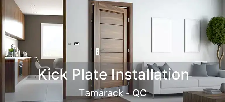  Kick Plate Installation Tamarack - QC