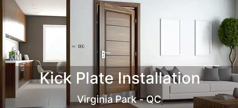  Kick Plate Installation Virginia Park - QC