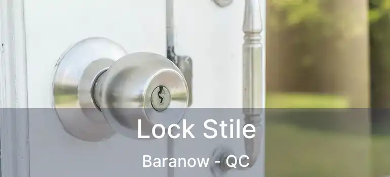  Lock Stile Baranow - QC