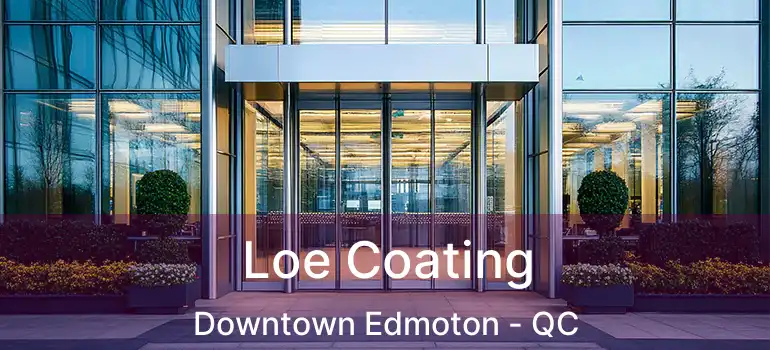  Loe Coating Downtown Edmoton - QC