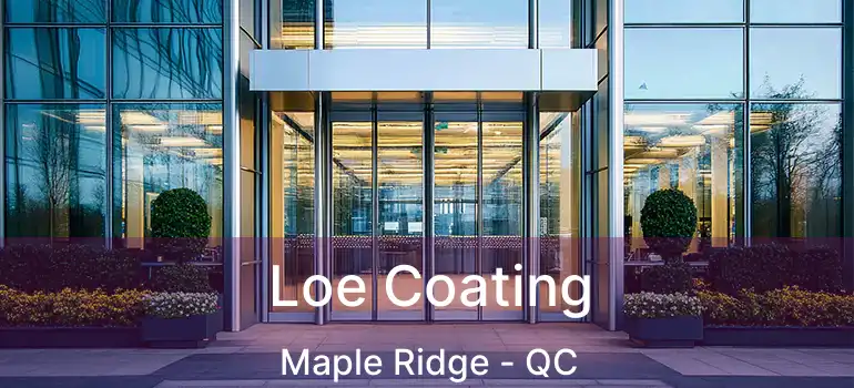  Loe Coating Maple Ridge - QC