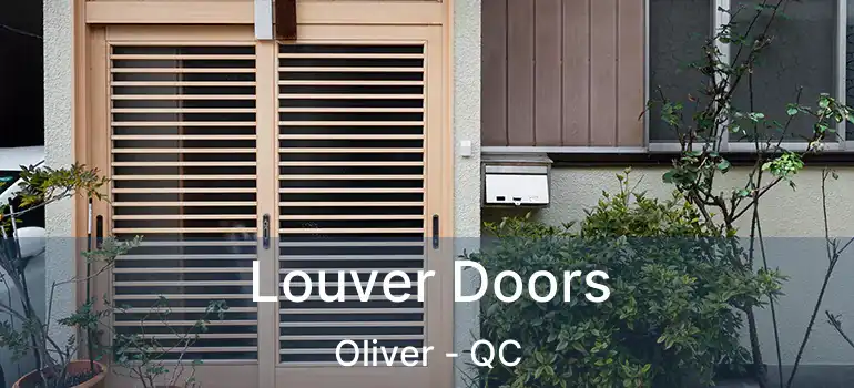  Louver Doors Oliver - QC